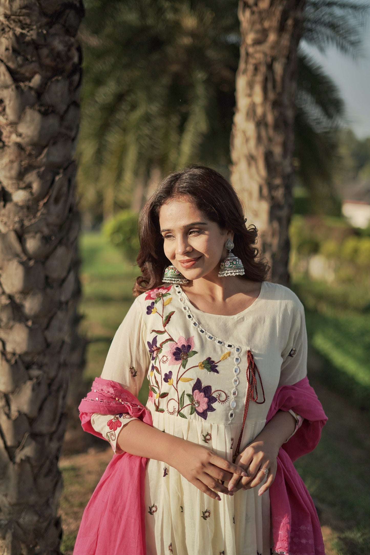 Atmika Suit Set (kurta and dupatta)