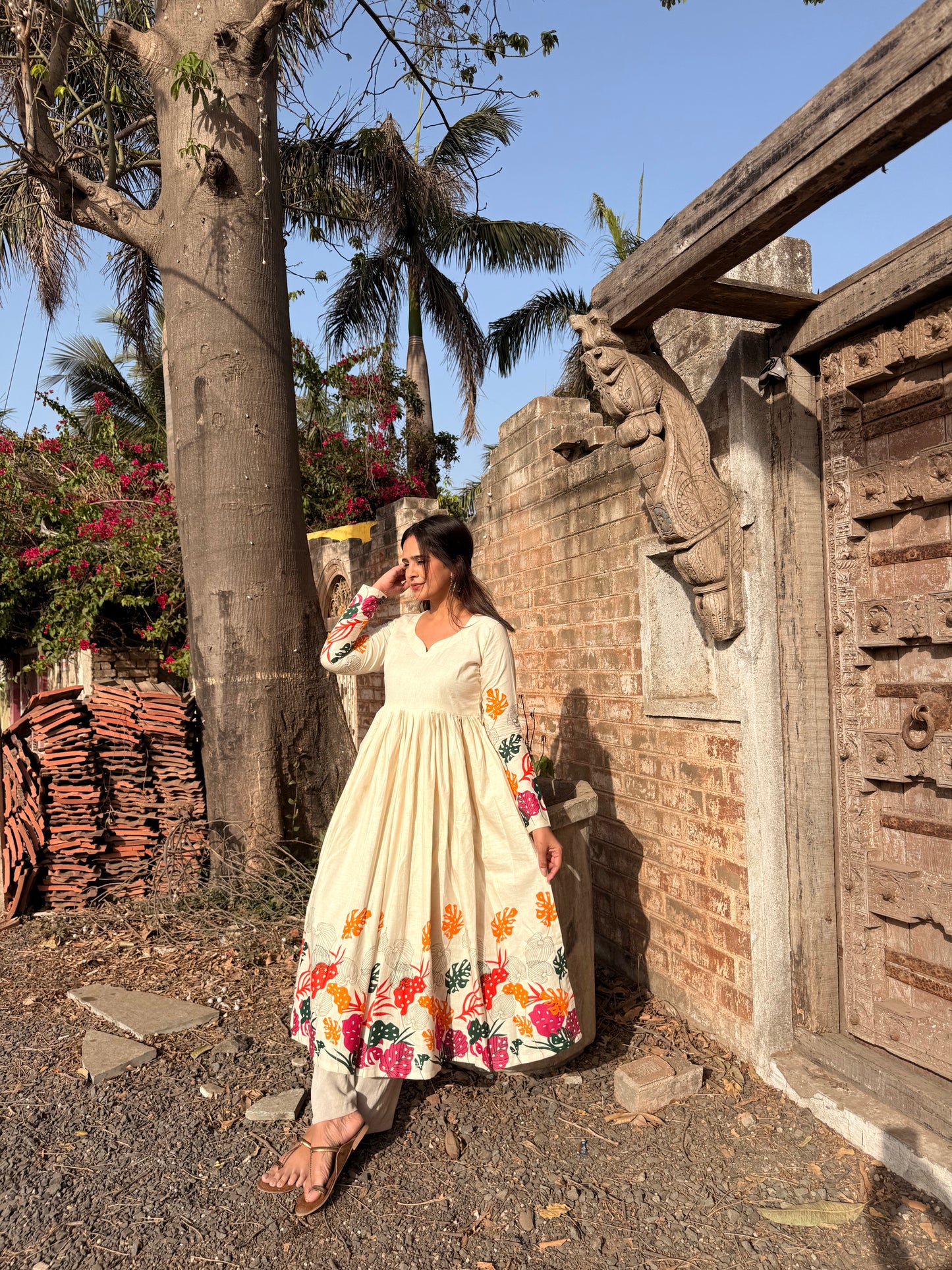 Arushi Khadi Cotton Kurta