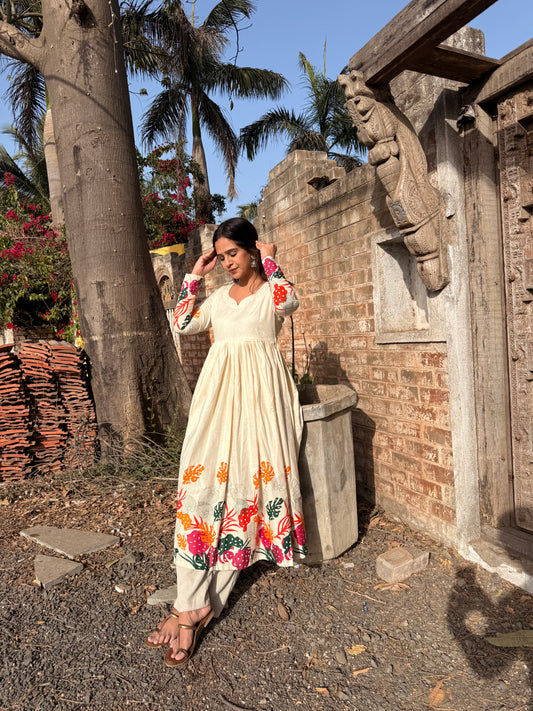 Arushi Khadi Cotton Kurta