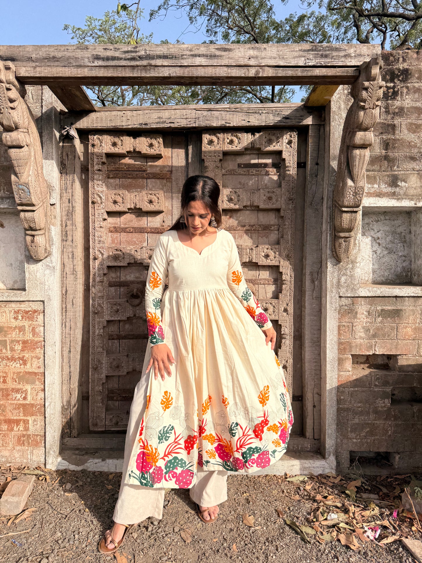 Arushi Khadi Cotton Kurta
