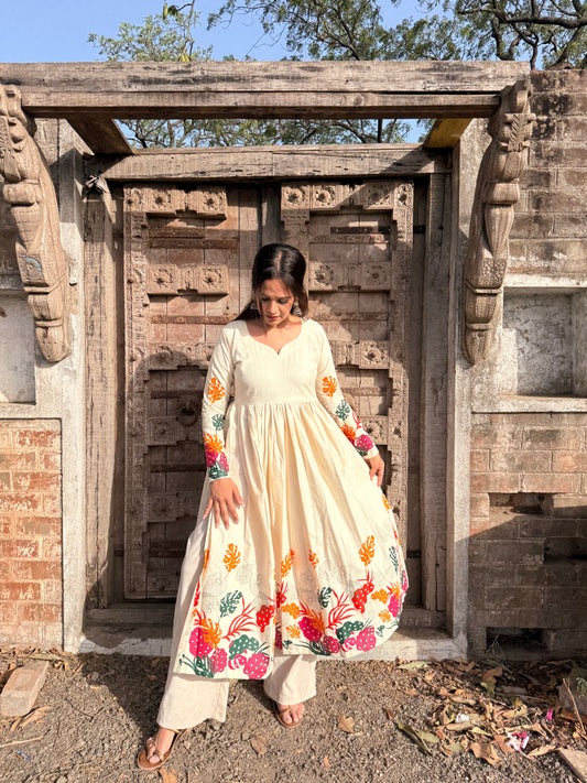 Arushi Khadi Cotton Kurta