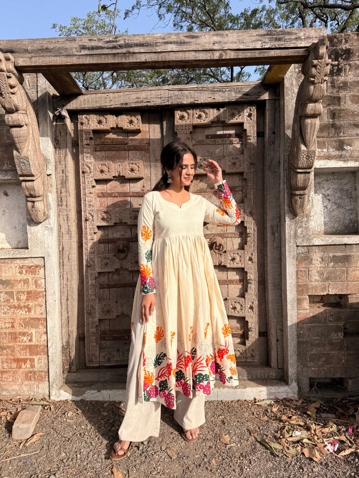 Arushi Khadi Cotton Kurta